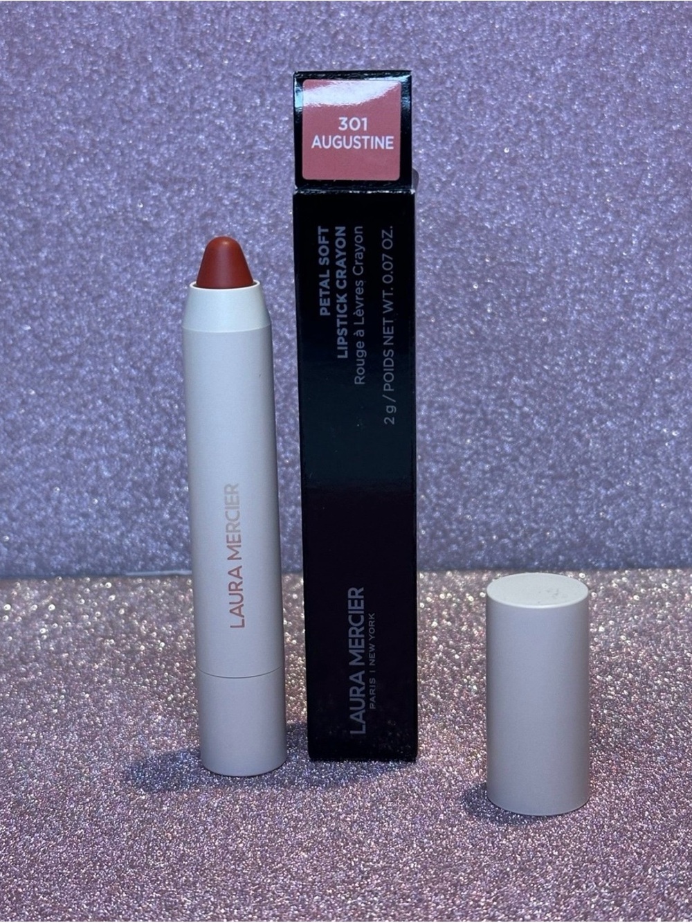 Laura Mercier Petal Soft Lipstick Crayon 301 Augustine